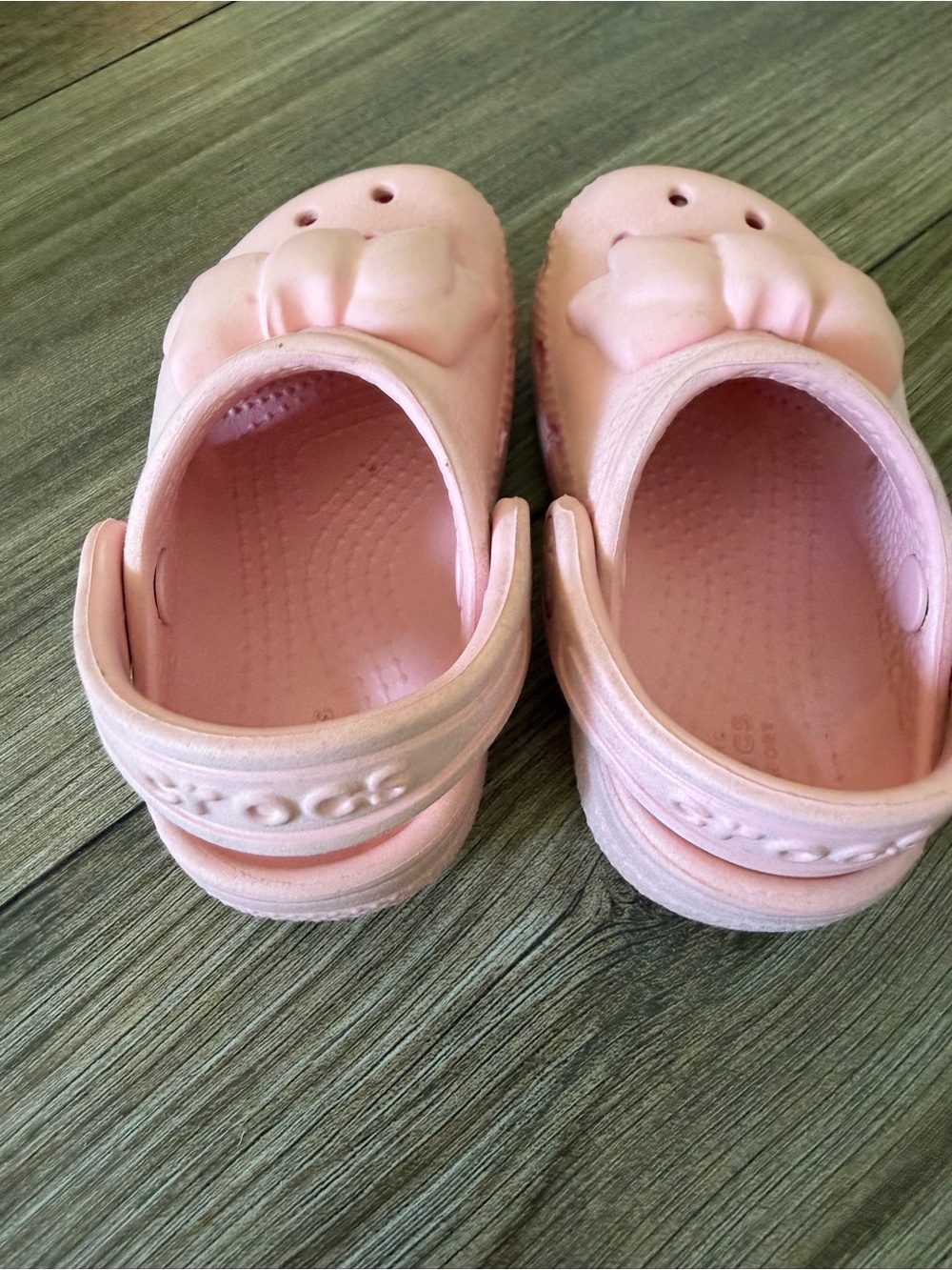 Crocs pink bow 🎀 shoes